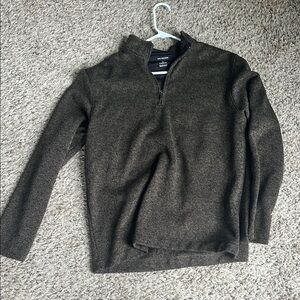 Van Heusen Brown Zip Up Sweater